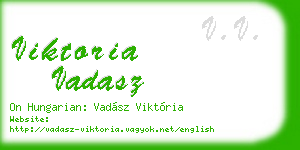 viktoria vadasz business card